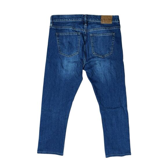 J. Crew Selvedge Matchstick Blue Denim Straight Jeans Made in Japan Size 31 - Picture 3 of 10